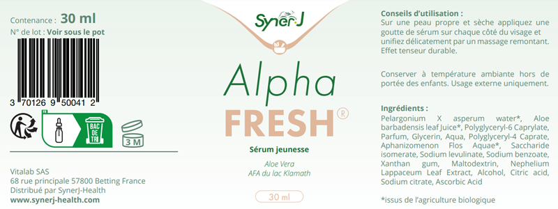 AlphaFRESH - Sérum